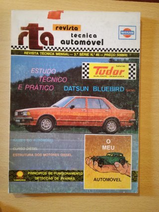 Nissan Datsun Bluebird Manual Taller RTA