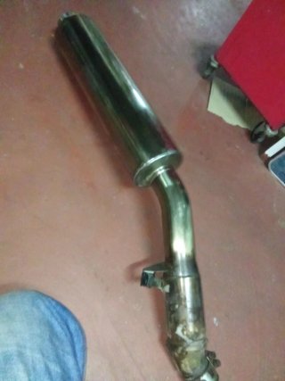 Silenciador cbr600f f4i 2006