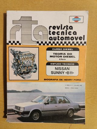 Nissan Datsun Sunny B11 Manual Taller RTA