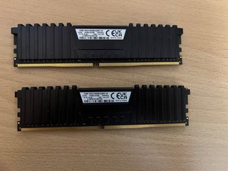 2x8 Corsair Vengeance LPX DDR4 RAM