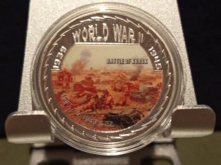 Moneda Batalla de Midway II Guerra Mundial