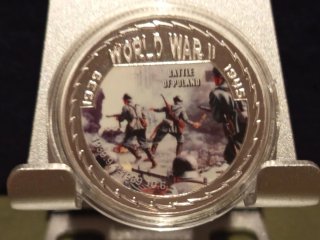 Moneda Batalla de Midway II Guerra Mundial