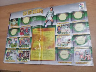 Álbum Cromos Liga 96/97