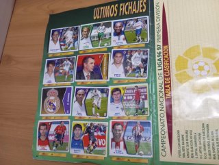 Álbum Cromos Liga 96/97