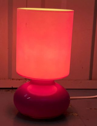 Lámpara Fucsia Lykta Ikea