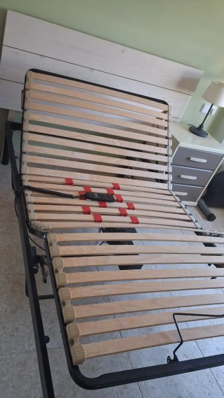 Cama Articulada y colchon viscoelastico 105/190