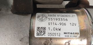 Motor arranque fiat 55193356 punto 1.4 232063