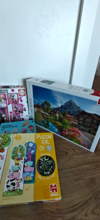 Lote de juegos de mesa infantiles