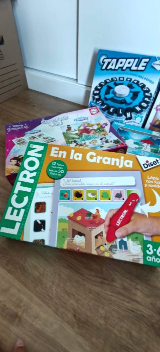 Lote de juegos de mesa infantiles