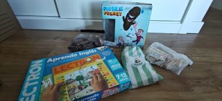 Lote de juegos de mesa infantiles
