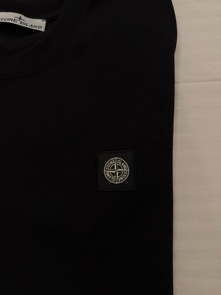 Camiseta Stone Island Negra Nueva
