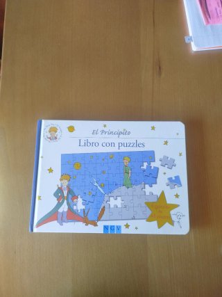 El Principito libro con puzzles