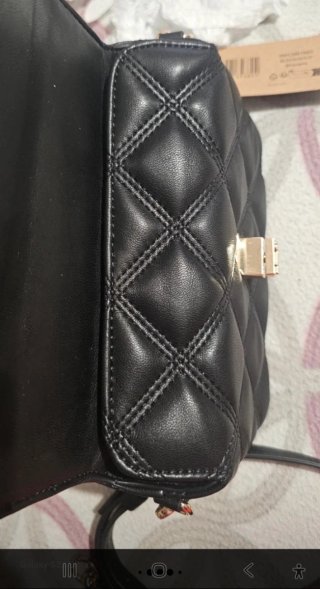 Bolso Steve Madden Negro Dorado Cadena