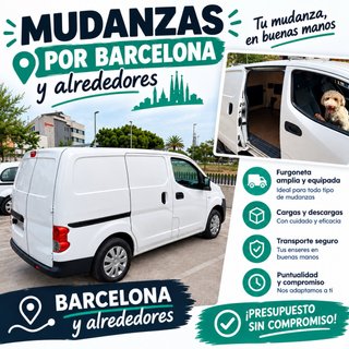 Mudanzas y Transportes en Barcelona y alrededore
