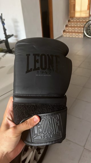 Guantes de boxeo Leone 1947 Black Edition
