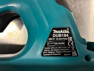 Soplador Makita DUB184Z 18V LXT