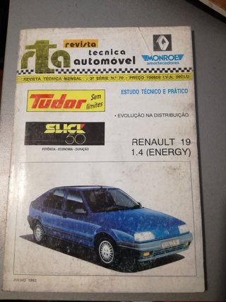 Renault 19 R19 Manual Taller RTA