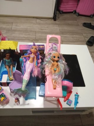 Lote Juguetes Niña Muñecas y Accesorios
