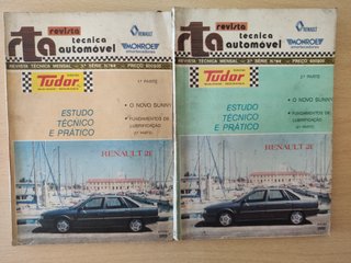 Pack 2x Renault 21 R21 Manual Taller RTA