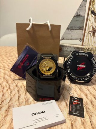 Reloj Casio G-Shock Negro/Dorado