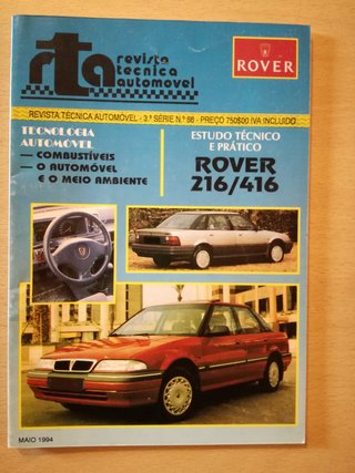 Manual Taller Rover 216/416 RTA