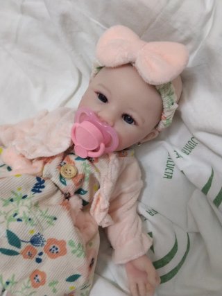 Bebé Reborn Silicona 33cm