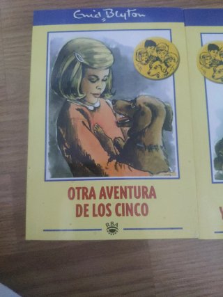 Set de libros de los cinco.