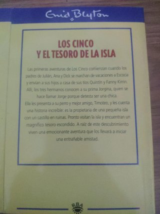 Set de libros de los cinco.