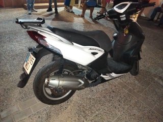Moto 125cc Blanca