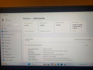 Portátil Lenovo X1 Yoga i5 8th 16Gb RAM 512Gb SSD