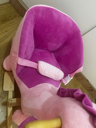 Elegante Mecedora infantil unicornio madera