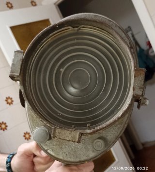Foco Fresnel SECHET & CIE PARIS 16cm