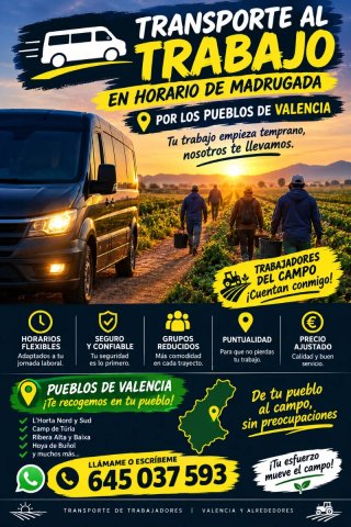 TRANSPORTE PARA CUADRILLAS