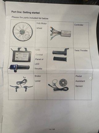 Kit Modificación Bicicleta Eléctrica