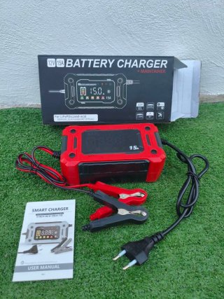 CARGADOR INTELIGENTE BATERÍA DE COCHE 12V 15A EAFC