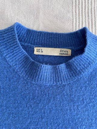Jersey Sfera volantes azul Talla S