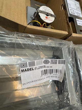 Pack Rejillas + Compuertas + Termostato + Motores