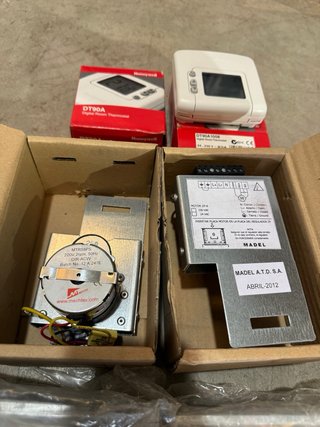 Pack Rejillas + Compuertas + Termostato + Motores