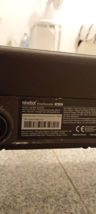 Patinete Ninebot