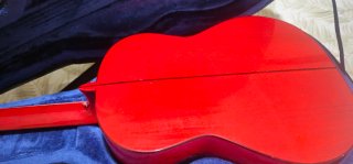 Guitarra Flamenca Francisco Molina Roja