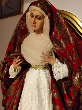 Virgen Dolorosa de vestir