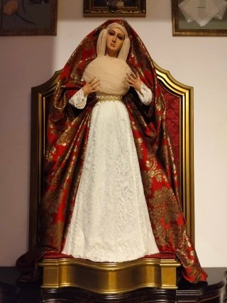 Virgen Dolorosa de vestir