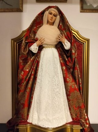 Virgen Dolorosa de vestir