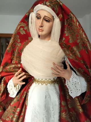 OFERTA Virgen Dolorosa de vestir