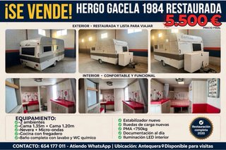 Caravana Hergo Gacela 750kg