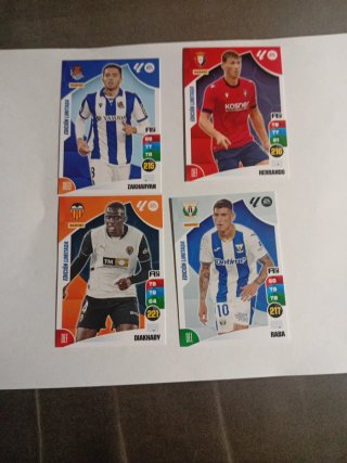4 Ediciones Limitadas Panini Adrenalyn XL 24/25