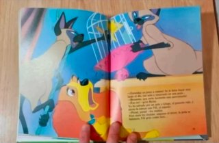 Clásico cuento Disney. "La dama y el vagabundo".