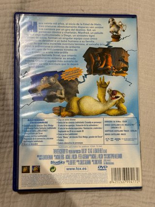 Ice Age La Edad de Hielo DVD