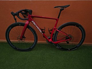 Bicicleta Berria Belador Allroad GF Roja. Talla M