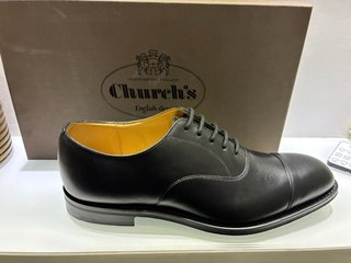 Church's Consul Scarpe Uomo Pelle Nere 41,5 (75)